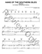 Hans Of The Southern Isles (Reprise) piano sheet music cover